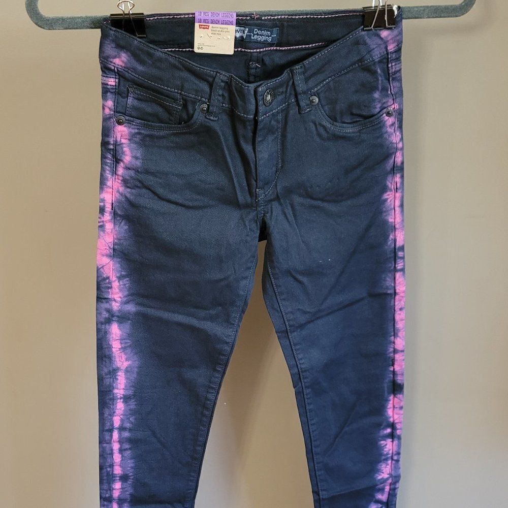 Levi's Denim Leggings Girls Size 10 New